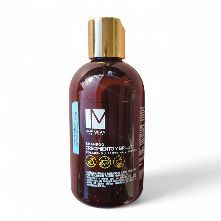 Shampoo huevo/lemongras 270cc - Manzanilla  1