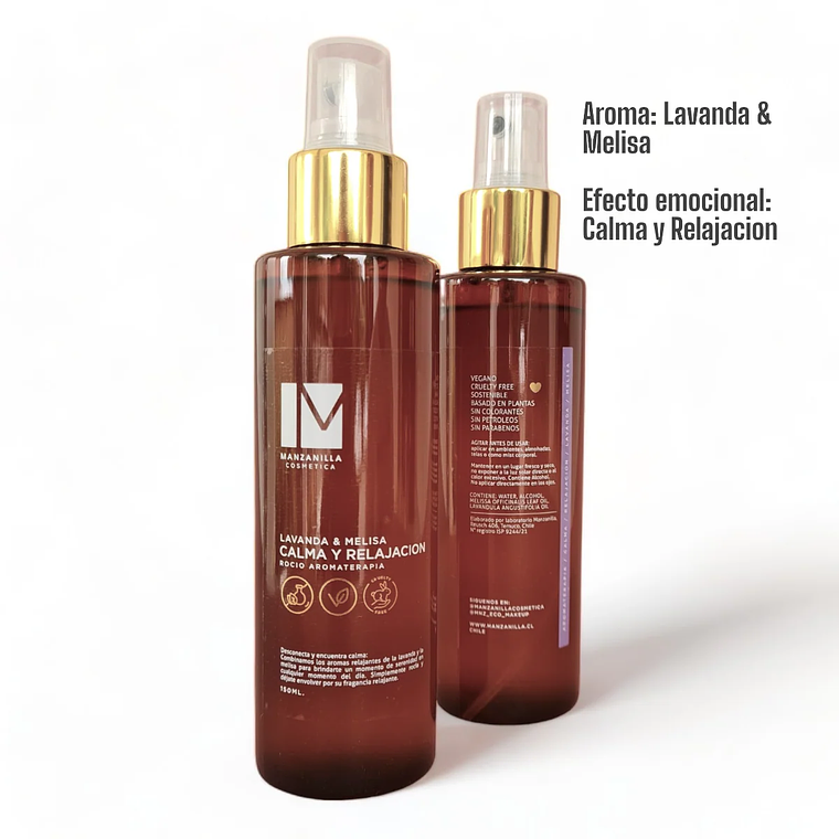 Rocio aromaterapia calma/relajación - Manzanilla  1