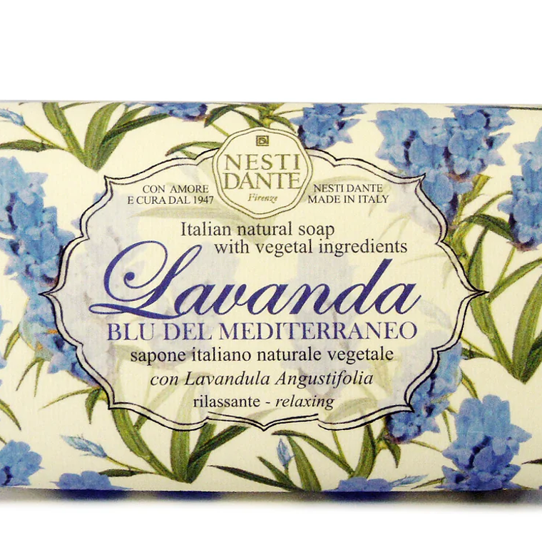 Jabón solido lavanda blue 150g - Nesti D.  1