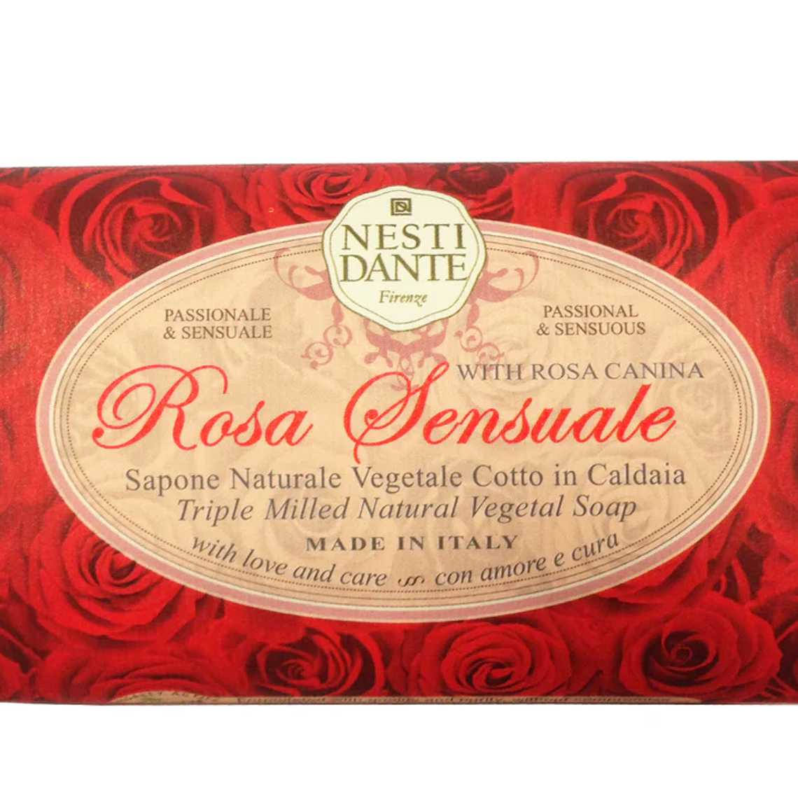 Jabón solido rosa sensuale 150g - Nesti D.  1