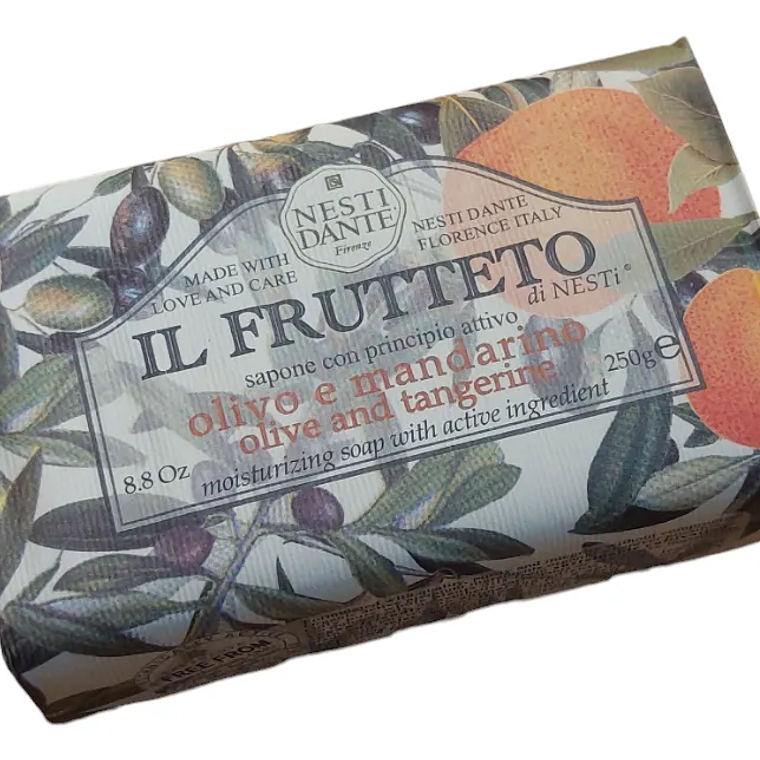 Jabón solido oliva/mandarina 250gr - Nesti D.  1
