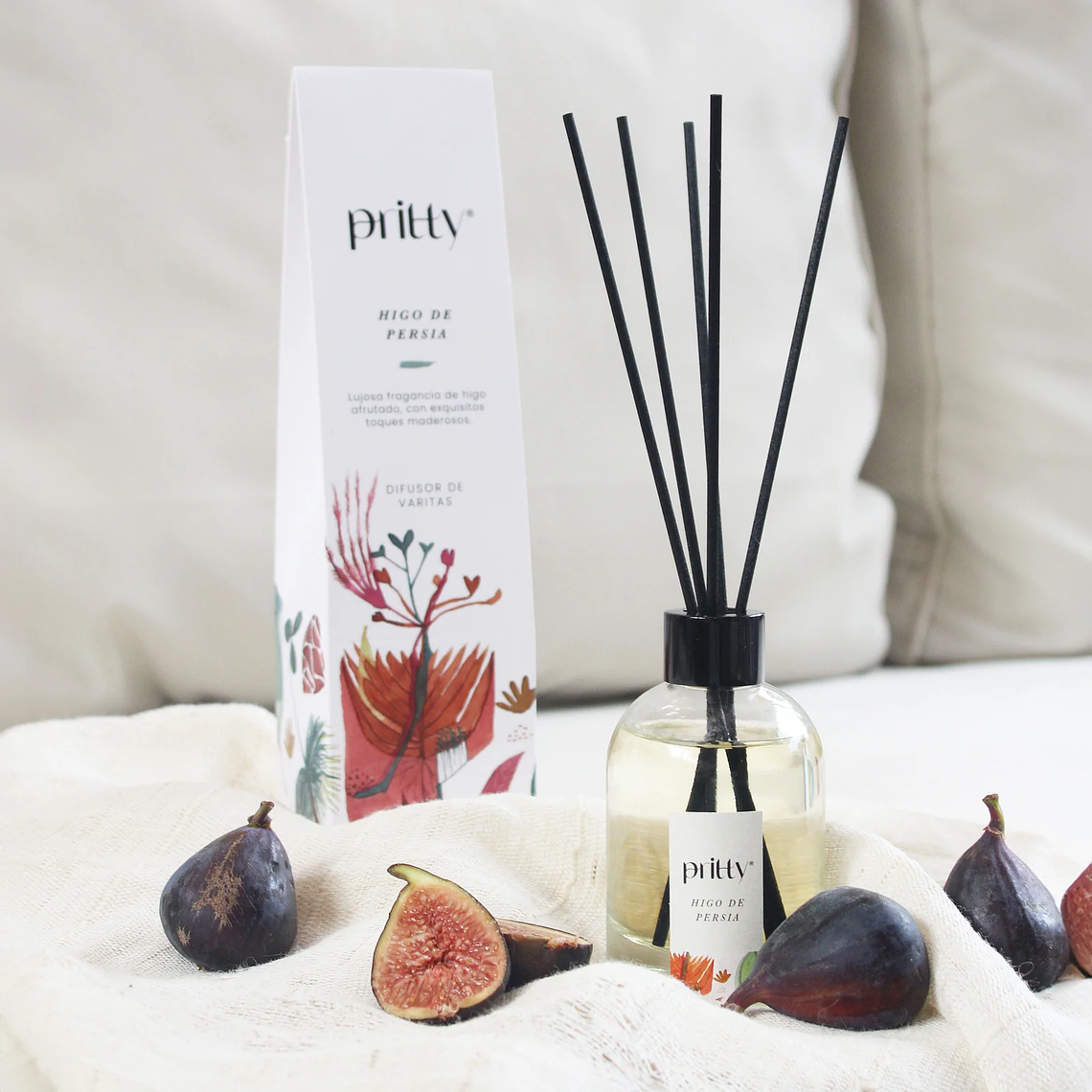 Difusor Varitas Higo de Persia 130ml - Pritty  1