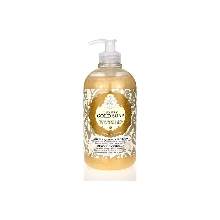 Jabón líquido Gold Soap 500ml - Nesti D.  1