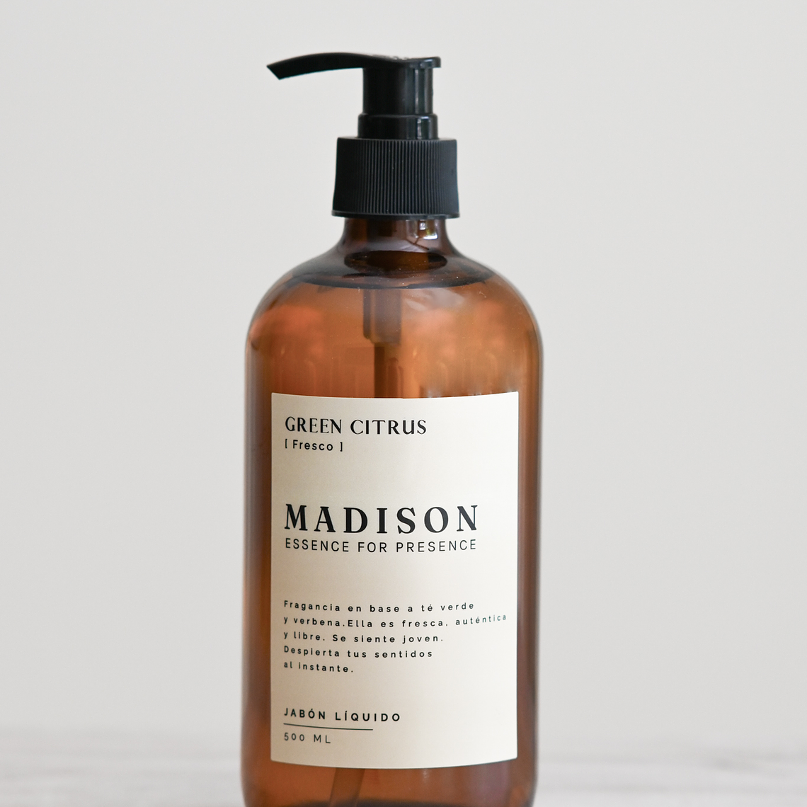Jabón líquido Green Citrus 500ml - Madison  1