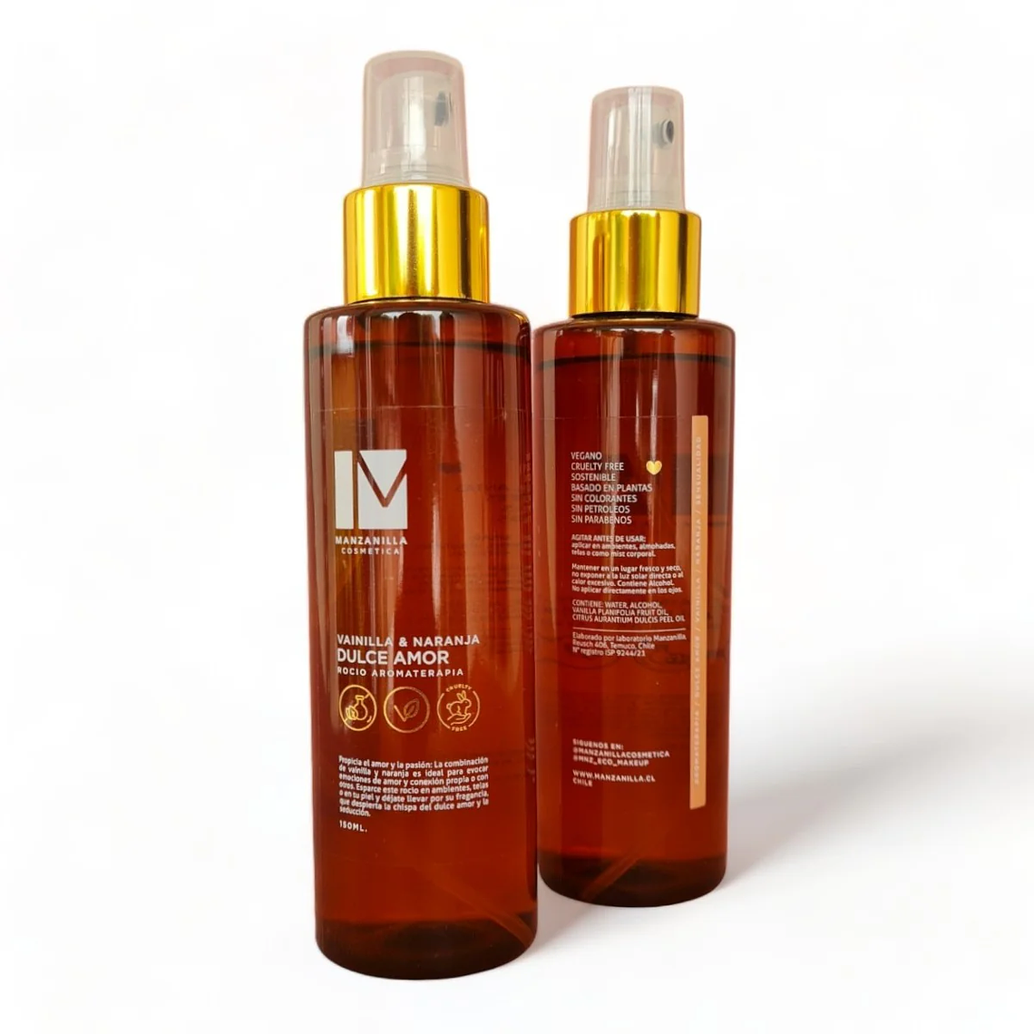 Rocío Aromaterapia Dulce Amor/Vainilla & Naranja 150ml - Manzanilla  1