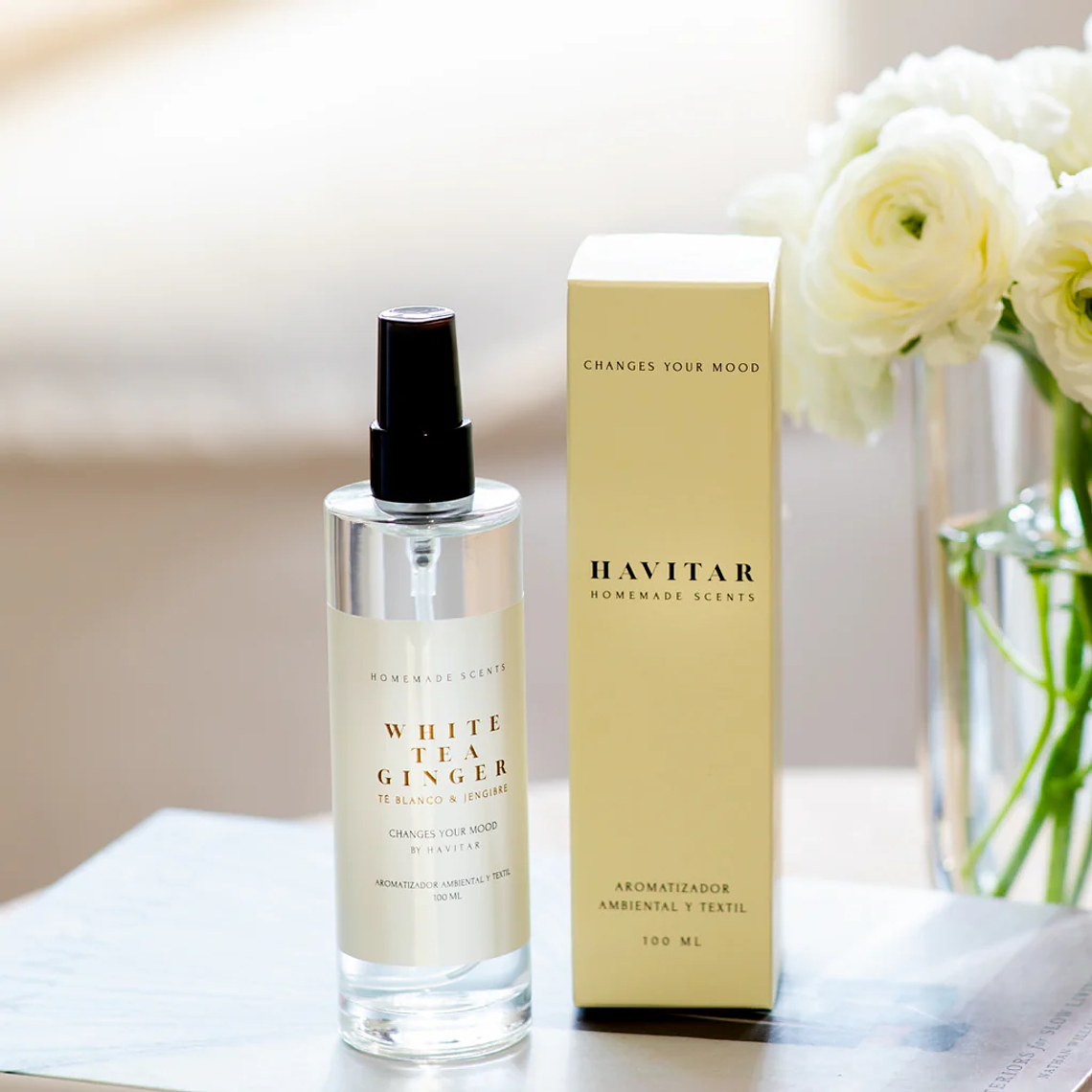 Spray White Tea Ginger 100ml - Havitar  1