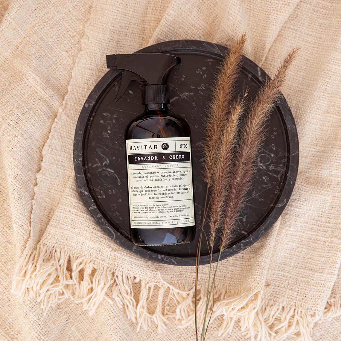 Spray Lavanda & Cedro 500ml - Havitar  1