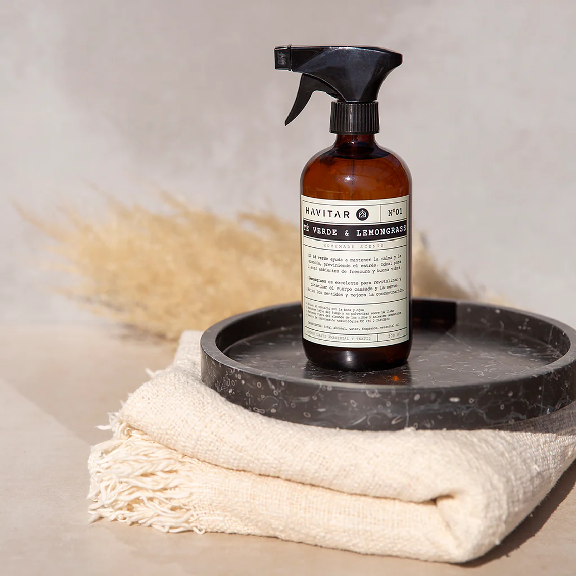 Spray Té Verde & Lemongrass 500ml - Havitar  1