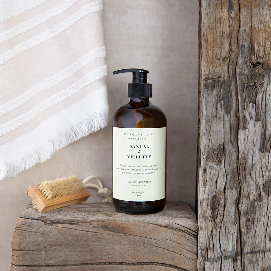 Jabón líquido Santal & Violette 500ml - Havitar  1