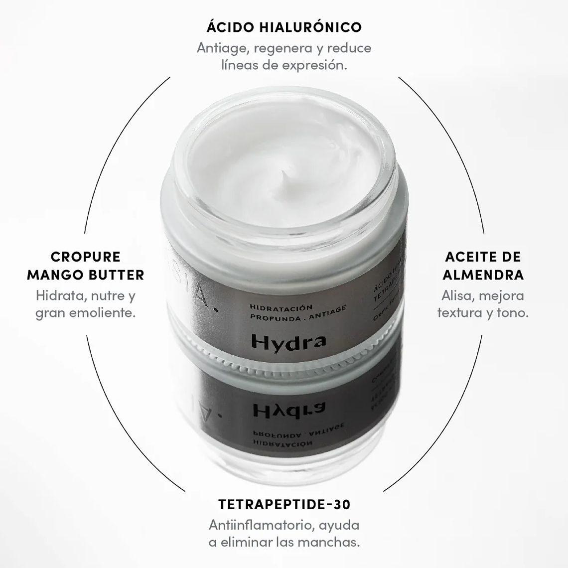 Crema Facial Hydra 50ml - Asia  4