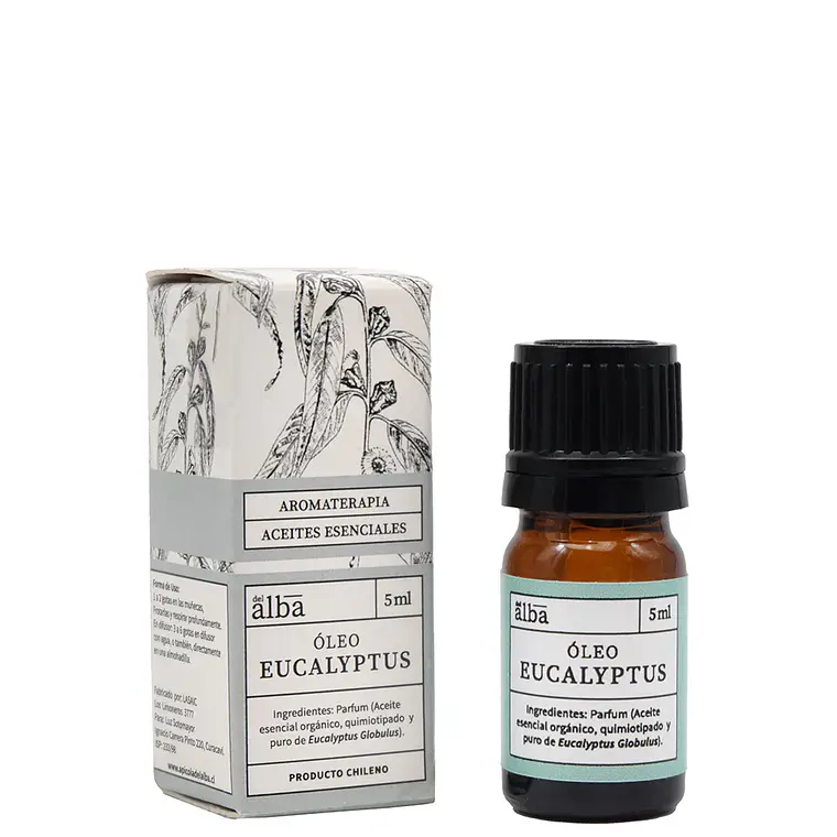 Aceite esencial Eucalyptus 5ml - A. del Alba  1