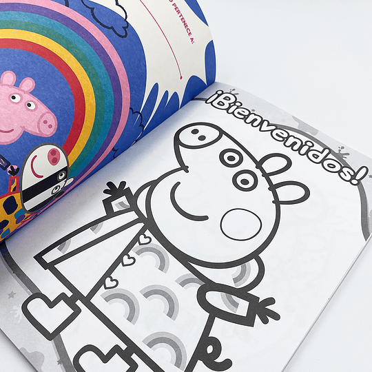 Súper Libro para Colorear Peppa Pig