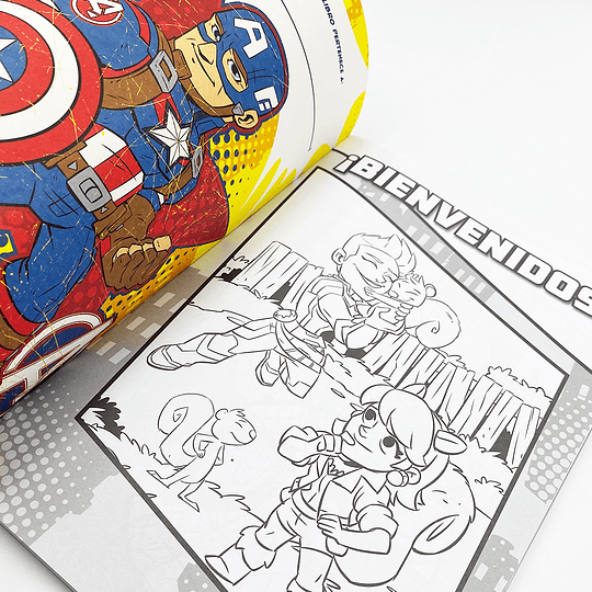 Súper Libro para Colorear Super Hero