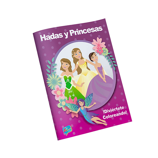 Libro para Colorear / Hadas y Princesas