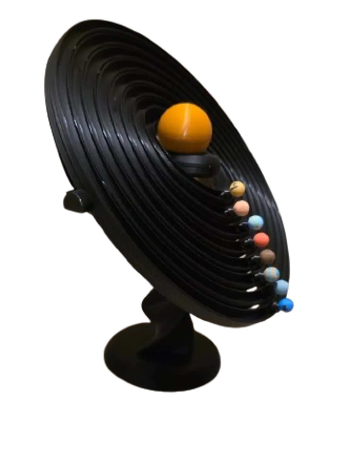 Sistema Solar Giratorio 3D | Decoración Educativa de Escritorio 3