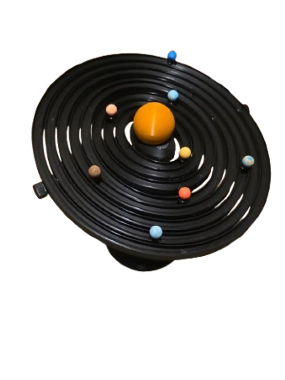 Sistema Solar Giratorio 3D | Decoración Educativa de Escritorio 4