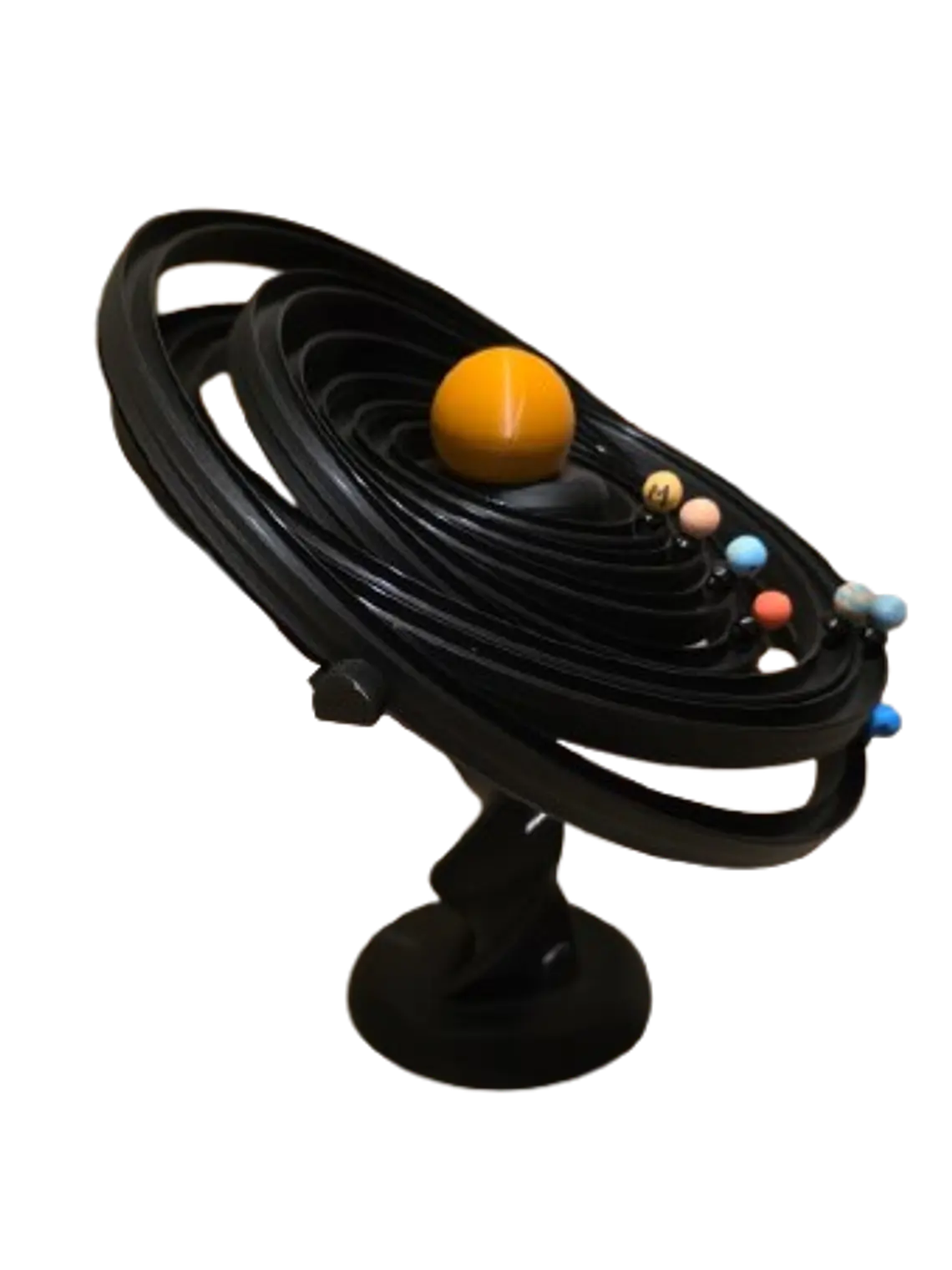 Sistema Solar Giratorio 3D | Decoración Educativa de Escritorio 5