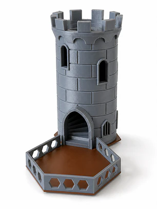 Torre de Dados 3D para Juegos de Rol y Mesa