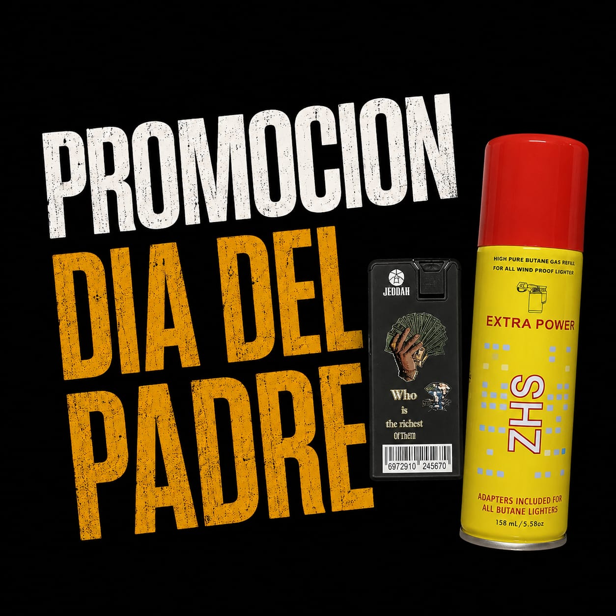 Promocion Encendedor +  Gas