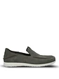 Mocasin Cuero Hombre Welsh Gris - Miniatura 1