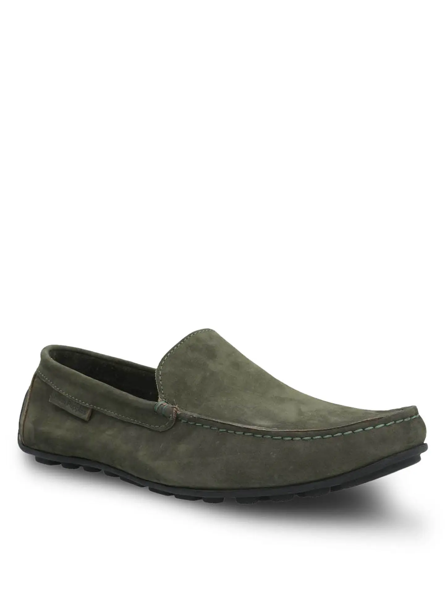 Mocasin Cuero Hombre Blumenau Verde 2