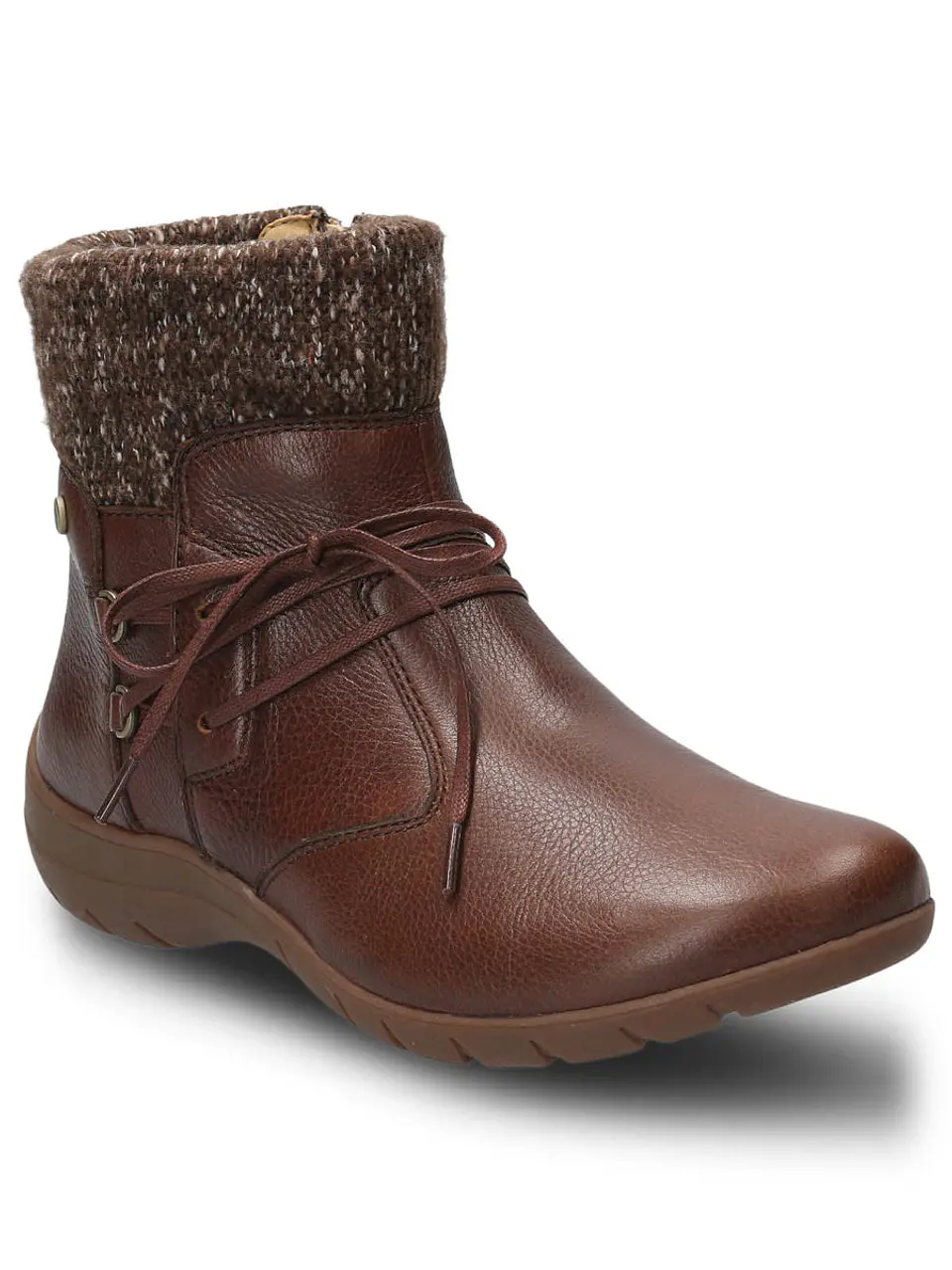 Botin Cuero Mujer Malmo Ii Café 2