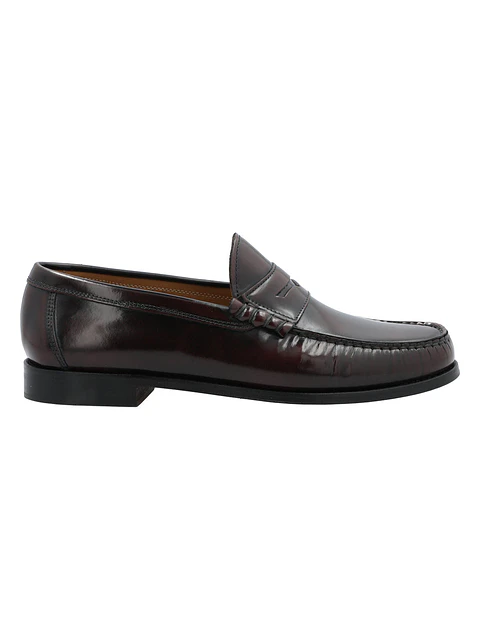 Mocasin Cuero Hombre Paolo Café