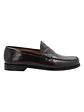 Mocasin Cuero Hombre Paolo Café - Miniatura 1
