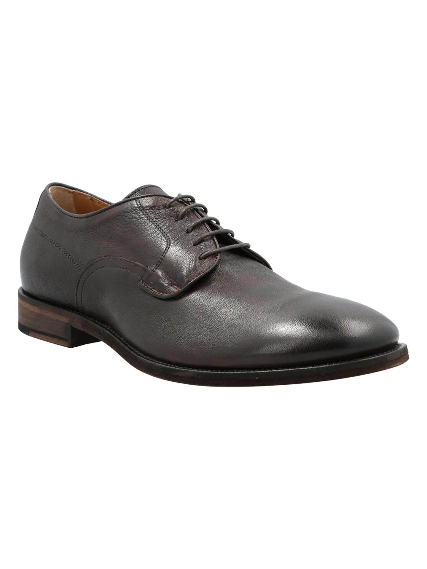 Zapato Cuero Hombre Gabriele Café 2
