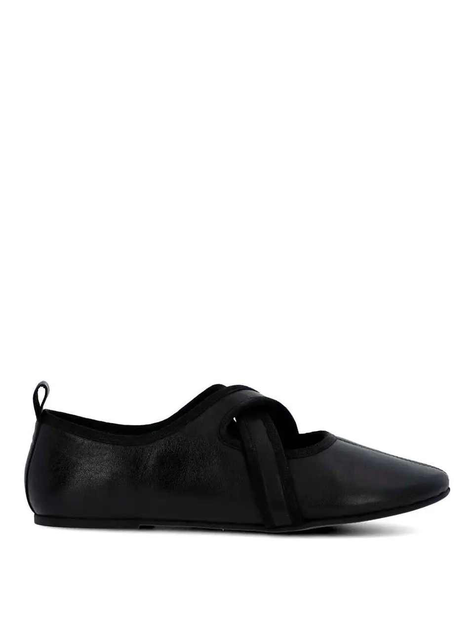 Ballerina Cuero Mujer Lales Negro 1