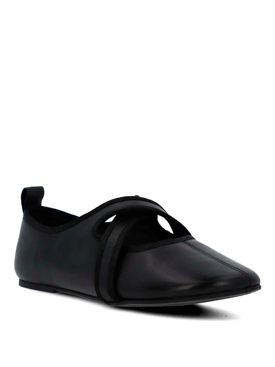 Ballerina Cuero Mujer Lales Negro 2