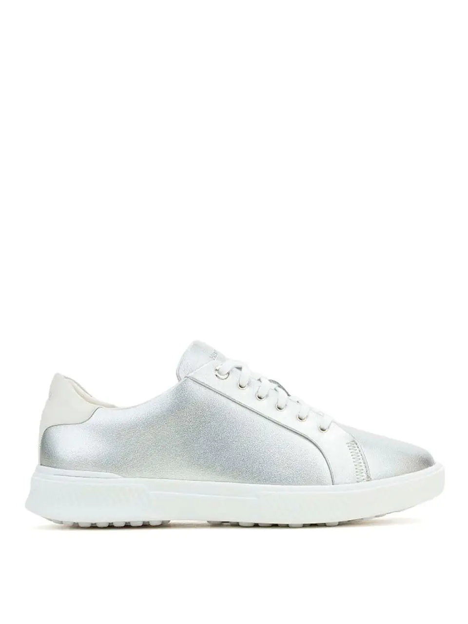 Zapatilla Cuero Mujer Mae Laceup Metalizado 1