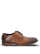 Zapato Vestir Cuero Hombre Warren Café Claro - Miniatura 2