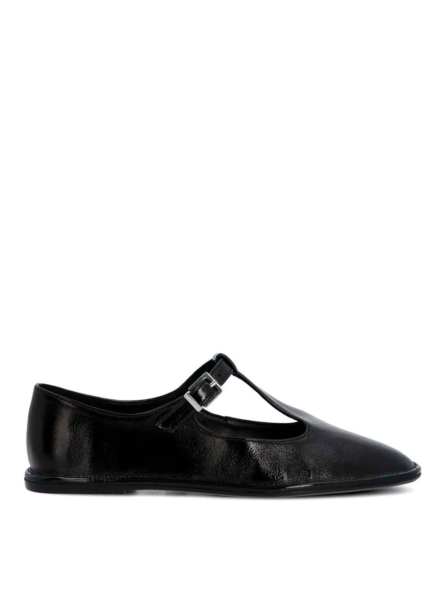 Ballerina Cuero Mujer Merly Negra 1