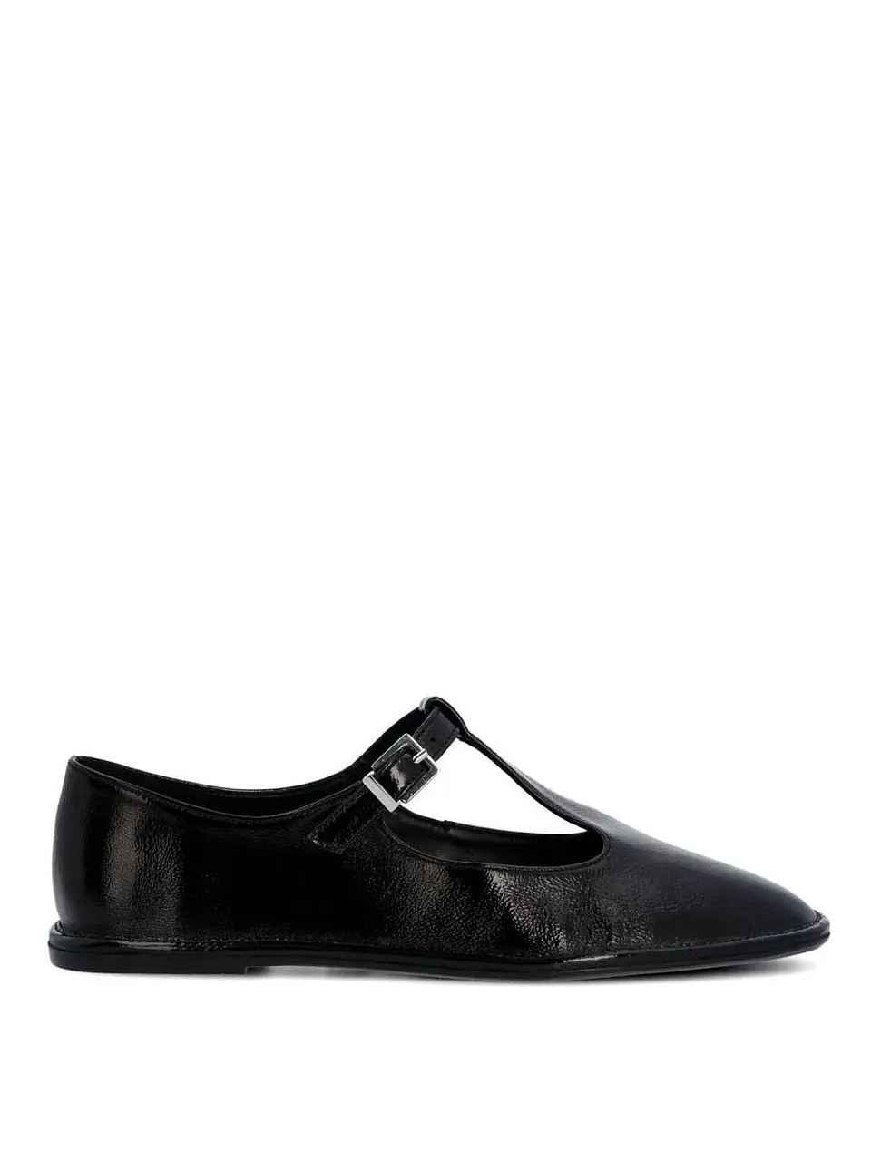 Ballerina Cuero Mujer Merly Negra 1