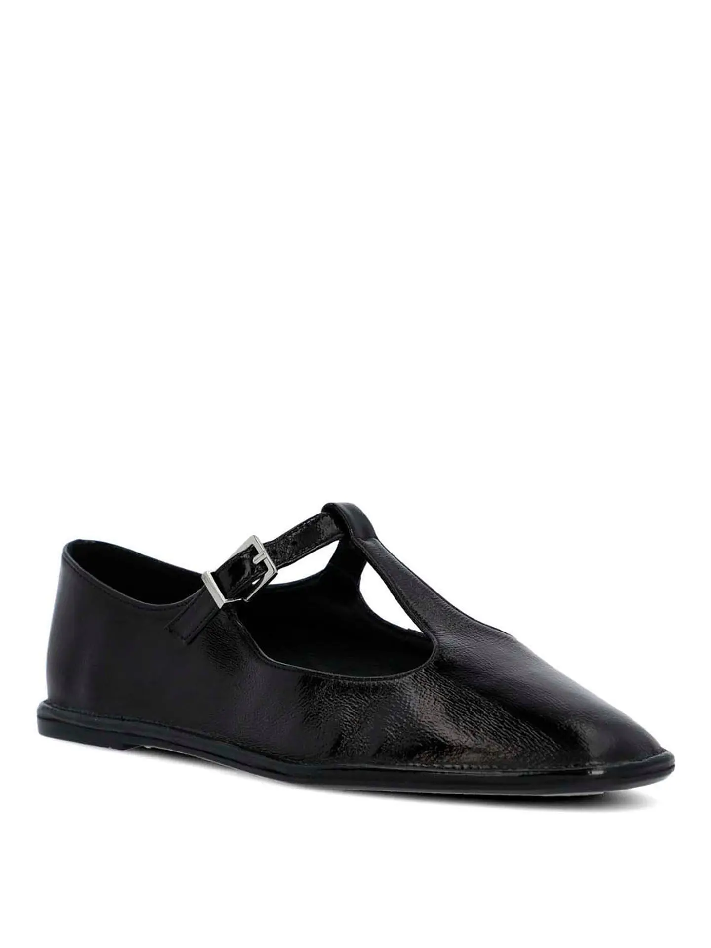Ballerina Cuero Mujer Merly Negra 2