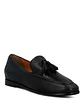 Mocasin Cuero Mujer Swart Negro - Miniatura 2