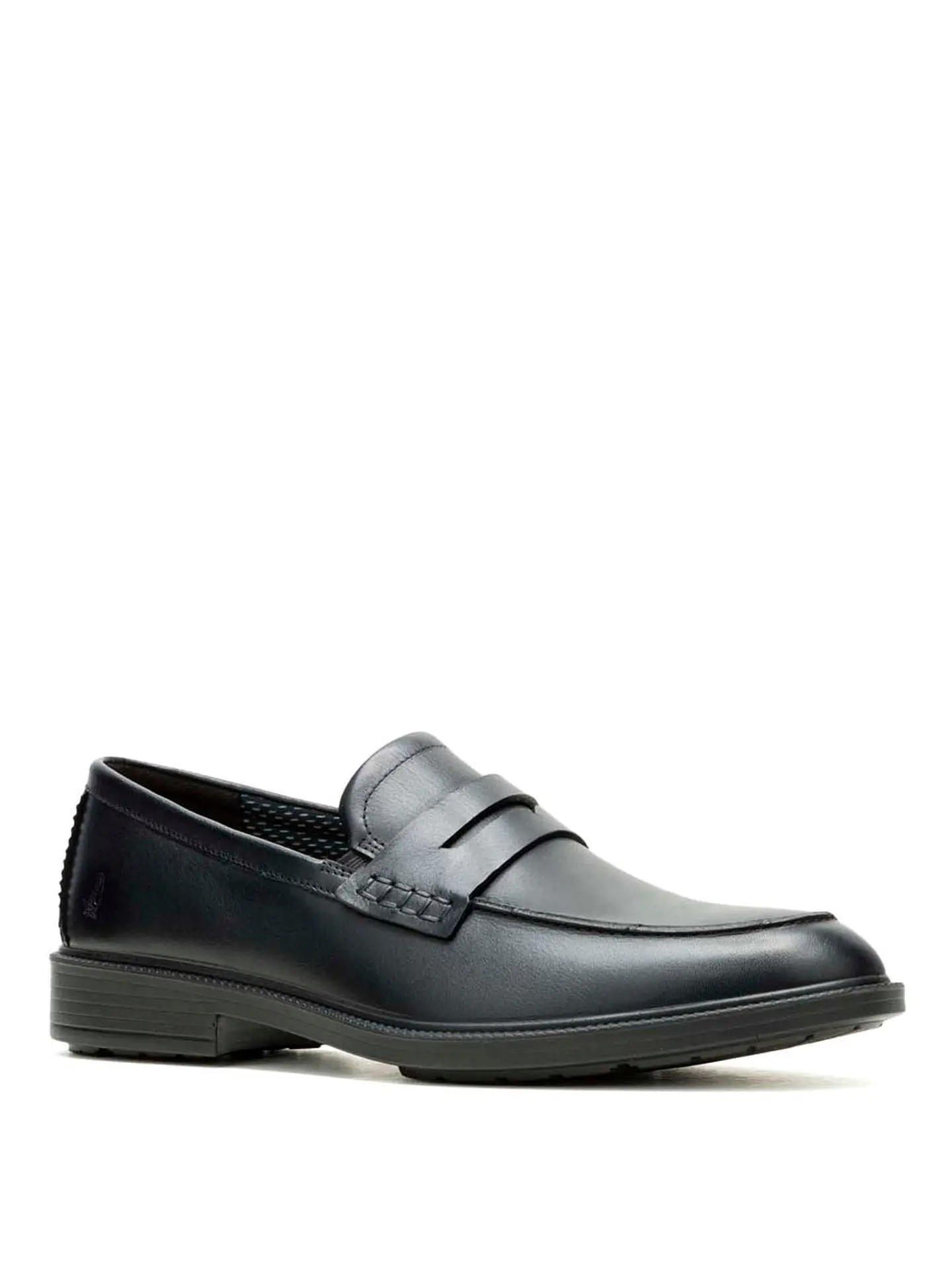 Mocasin Cuero Hombre Banker Penny Negro 2