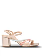 Sandalia Vestir Cuero Mujer Nicolo Rosa - Miniatura 1