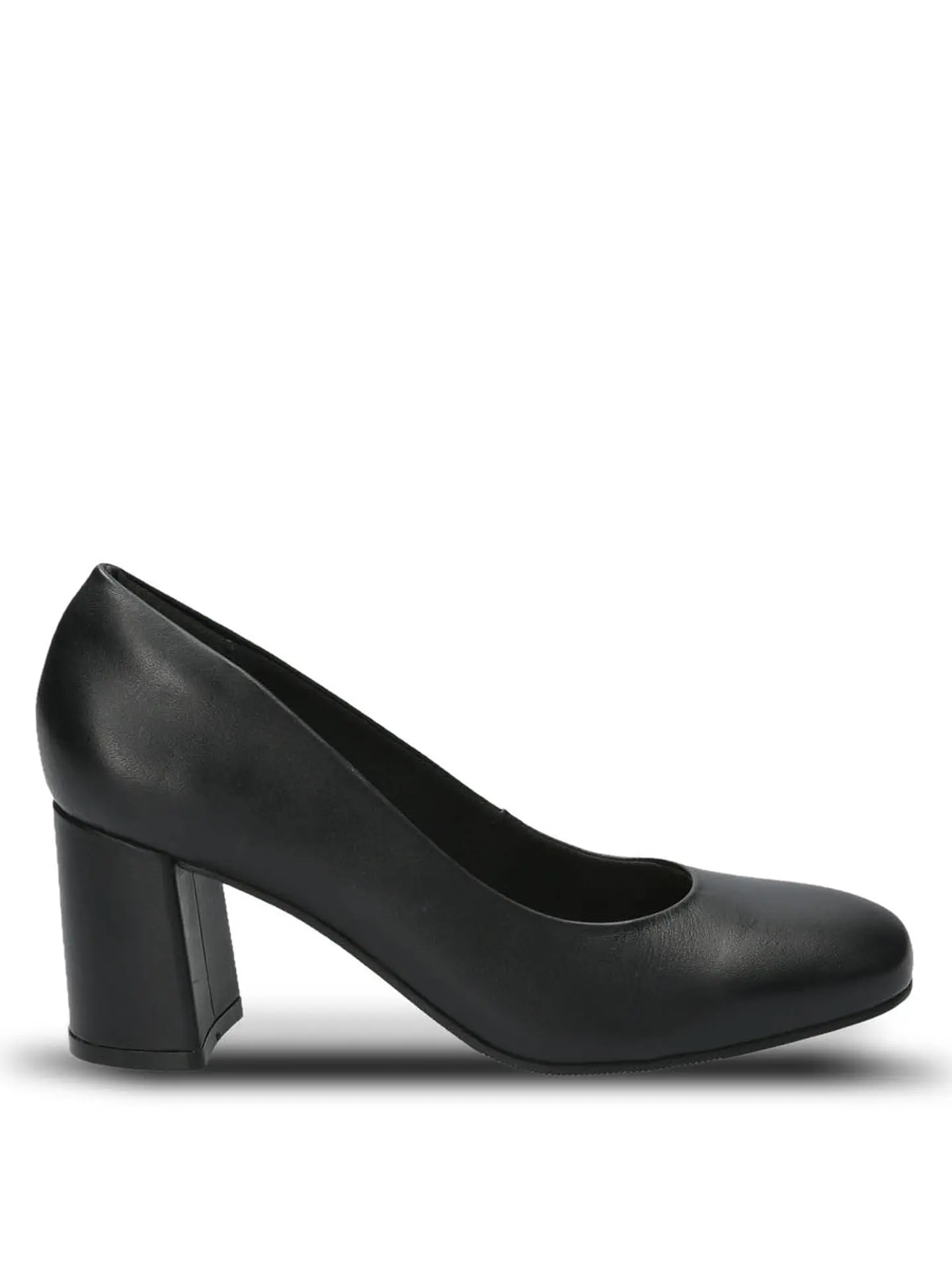 Zapato Cuero Mujer Maddox Negro 1