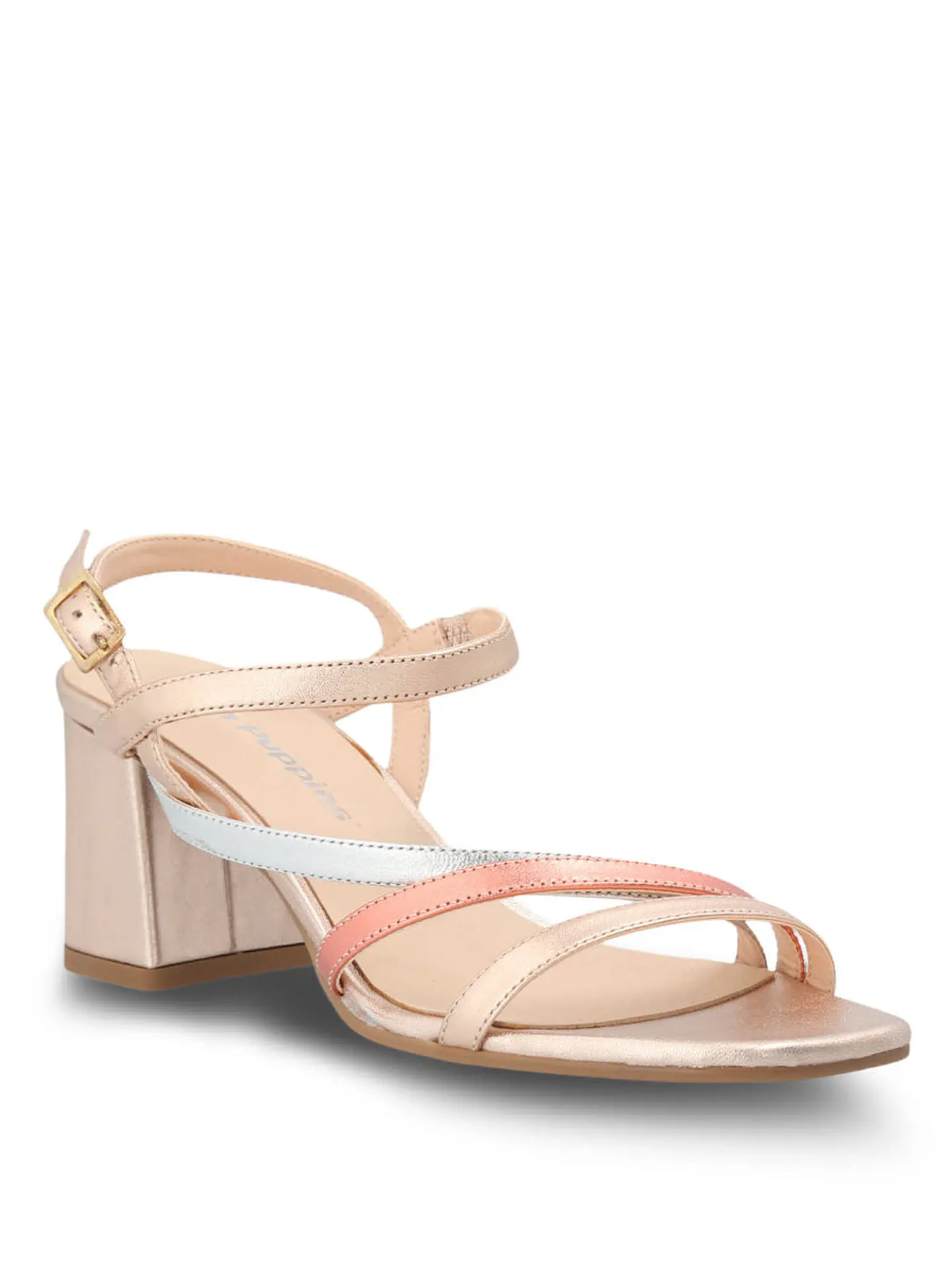 Sandalia Vestir Cuero Mujer Nicolo Rosa 2