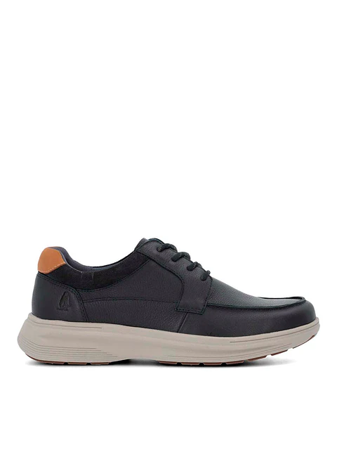 Zapatilla Cuero Hombre Molte Azul