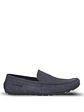 Mocasin Cuero Hombre Blumenau Azul Oscuro - Miniatura 1