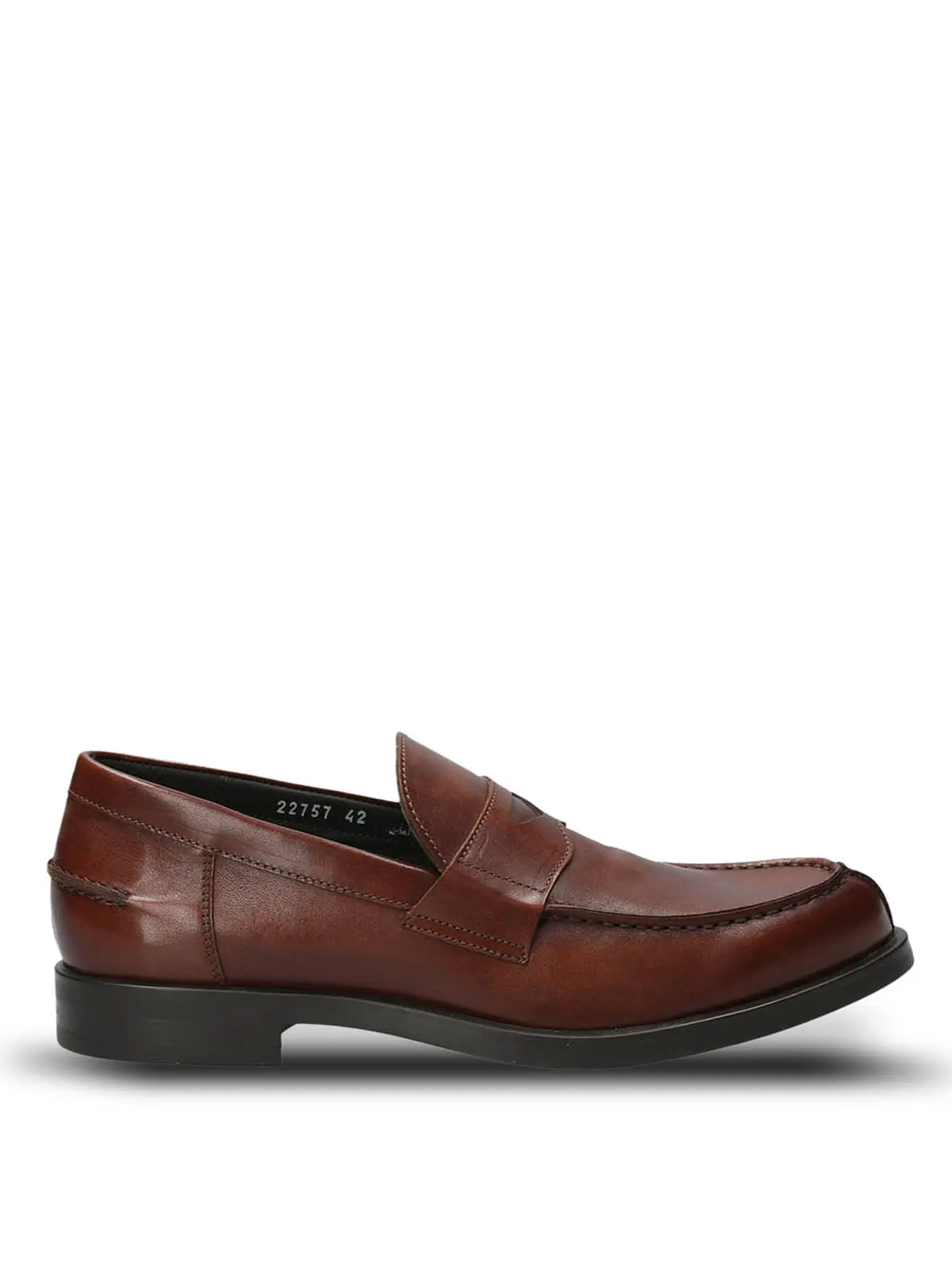 Mocasin Hombre Lucanos Café Oscuro 1