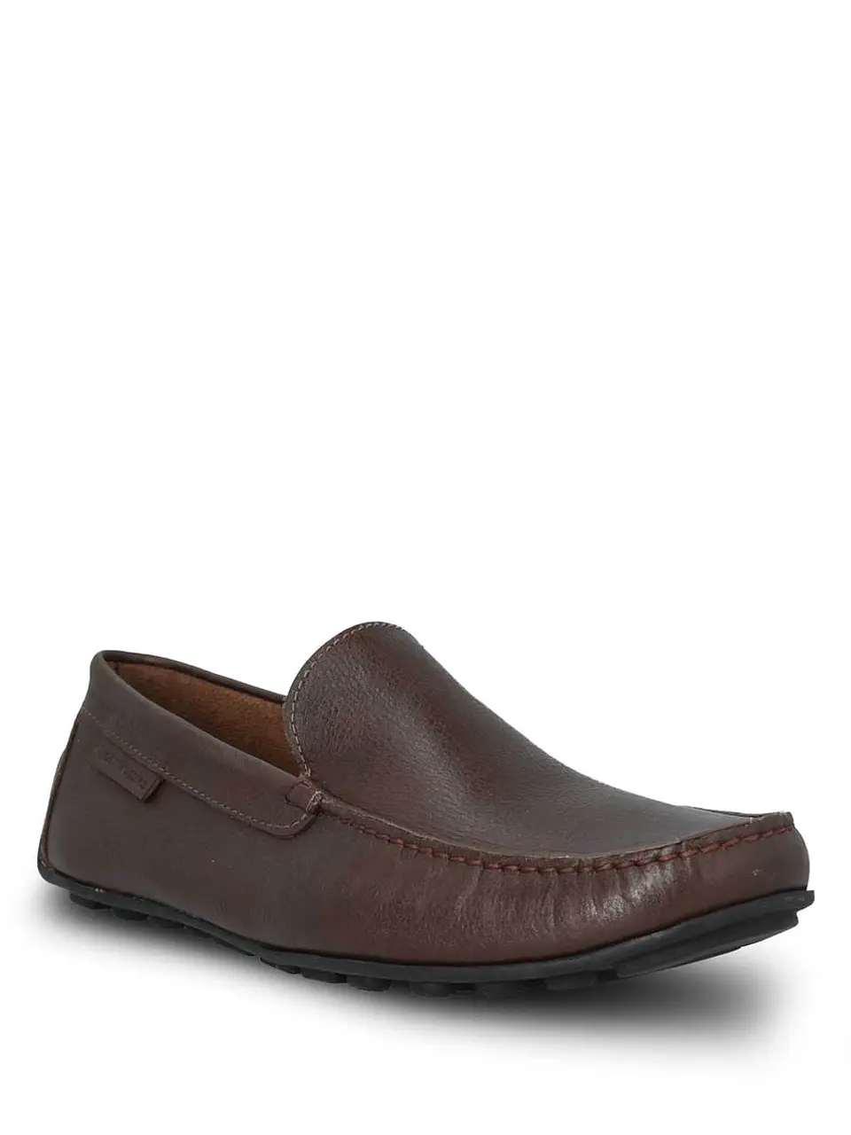 Mocasin Cuero Hombre Blumenau Café Oscuro 2