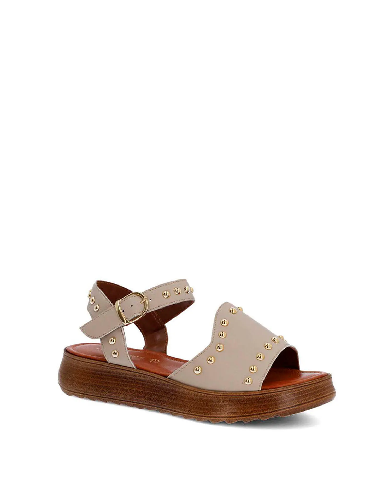 Sandalia Cerutti Mujer Cartiera Beige 2