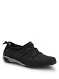 Zapatilla Cuero Mujer Coil Negra - Miniatura 2