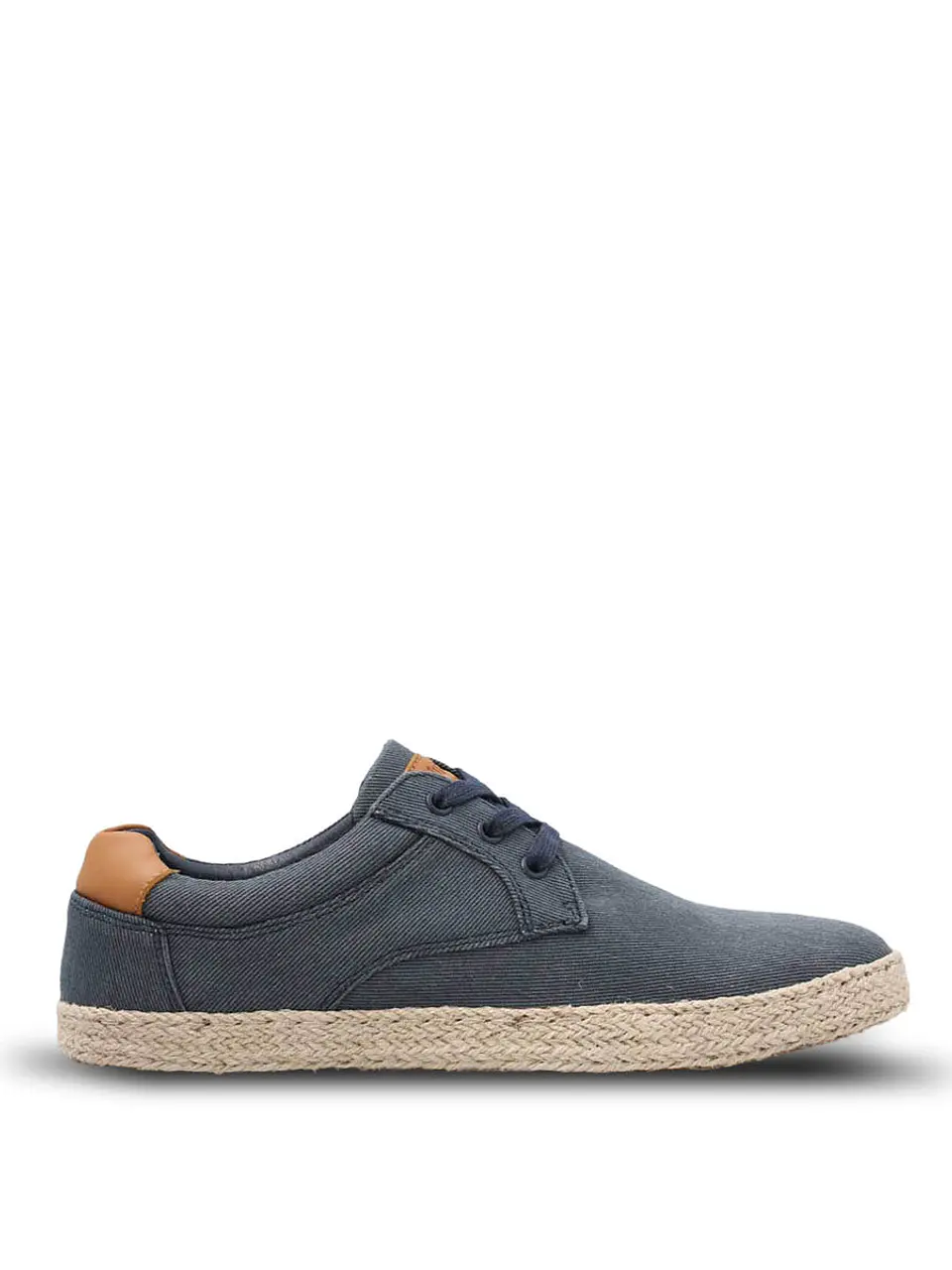 Zapatilla Alpargata Hombre Bernie Azul 1