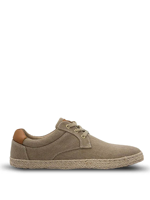 Zapatilla Alpargata Hombre Bernie Beige