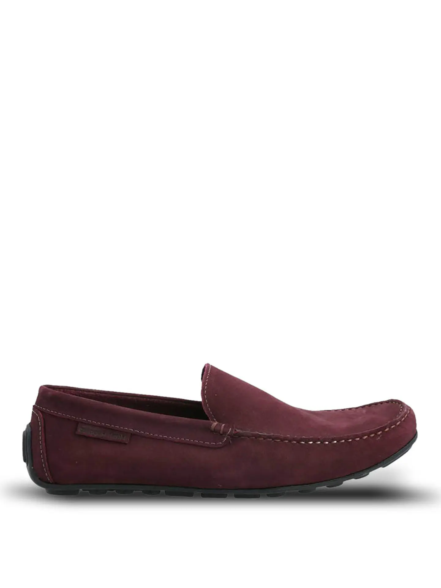 Mocasin Cuero Hombre Blumenau Burdeo 1